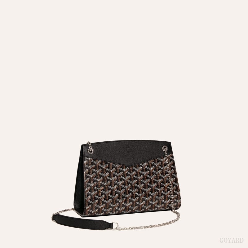 Goyard Rouette Structuré PM Bag Black | HSNY9215