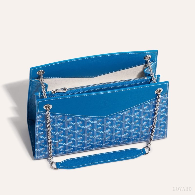 Goyard Rouette Structuré PM Bag Blue | WVYG4850