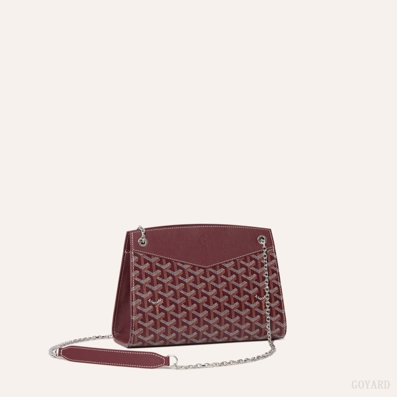 Goyard Rouette Structuré PM Bag Burgundy | PBOY7250