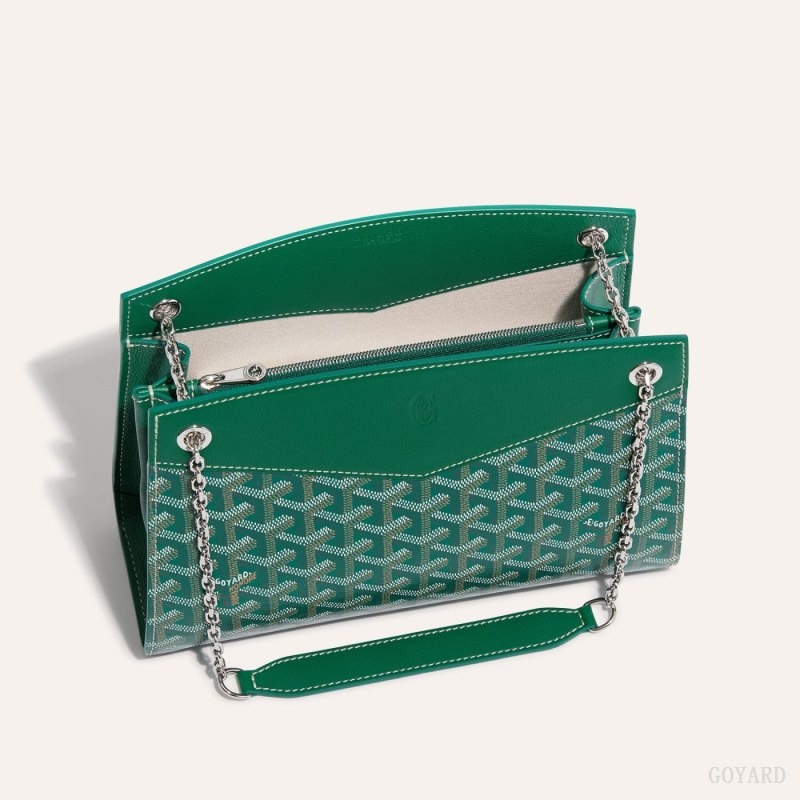 Goyard Rouette Structuré PM Bag Green | OPHI7556