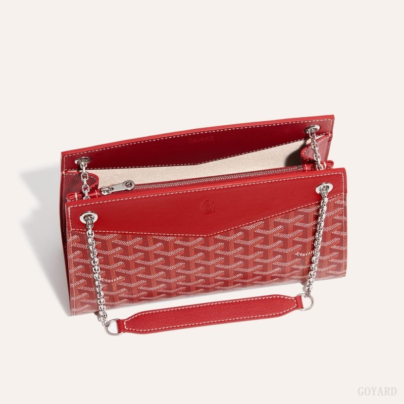 Goyard Rouette Structuré PM Bag Red | EPTJ3800