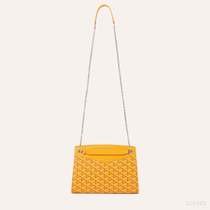 Goyard Rouette Structuré PM Bag Yellow | MAMY6019