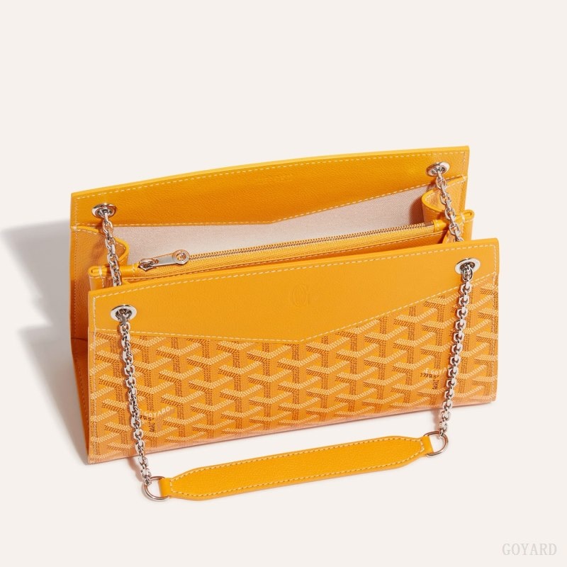 Goyard Rouette Structuré PM Bag Yellow | MAMY6019