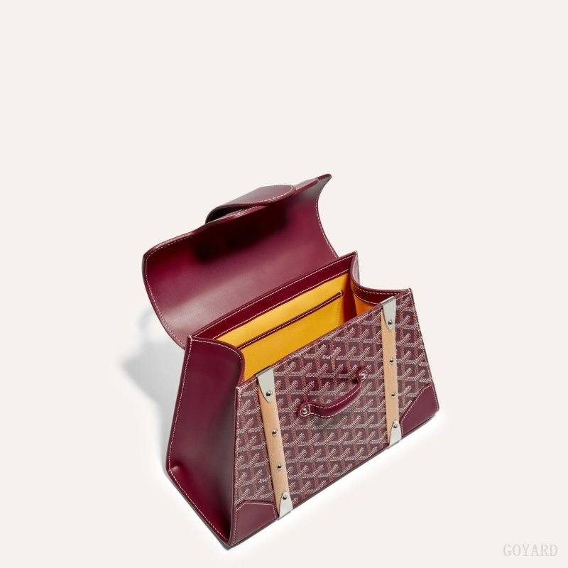 Goyard SAÏGON PM BAG Burgundy | AAAQ8802