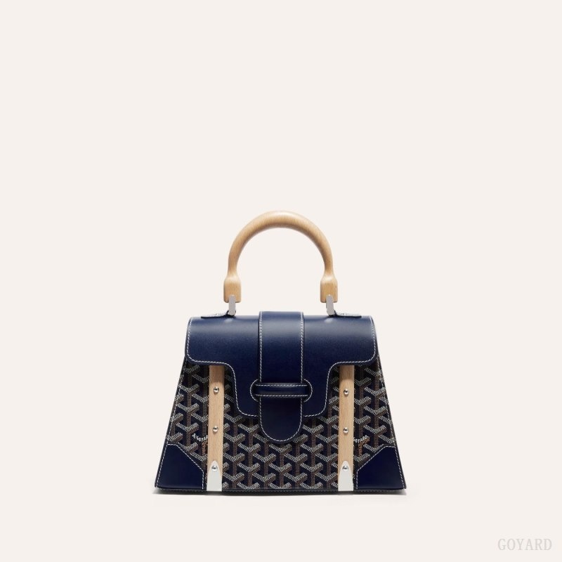 Goyard SAÏGON PM BAG Navy Blue | BJWY6181