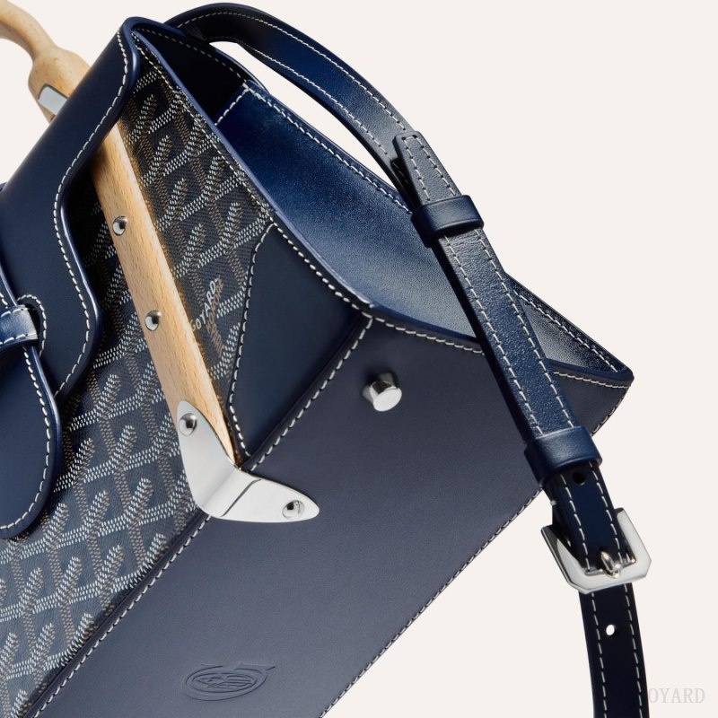 Goyard SAÏGON PM BAG Navy Blue | BJWY6181