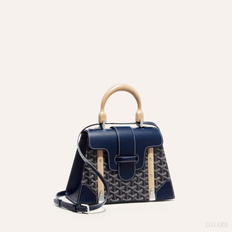 Goyard SAÏGON PM BAG Navy Blue | BJWY6181