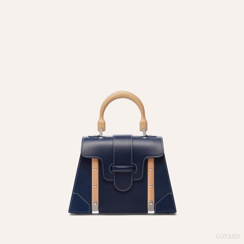 Goyard SAÏGON PM BAG Navy Blue | HXVF4282