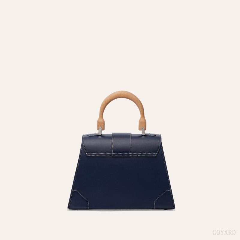 Goyard SAÏGON PM BAG Navy Blue | HXVF4282