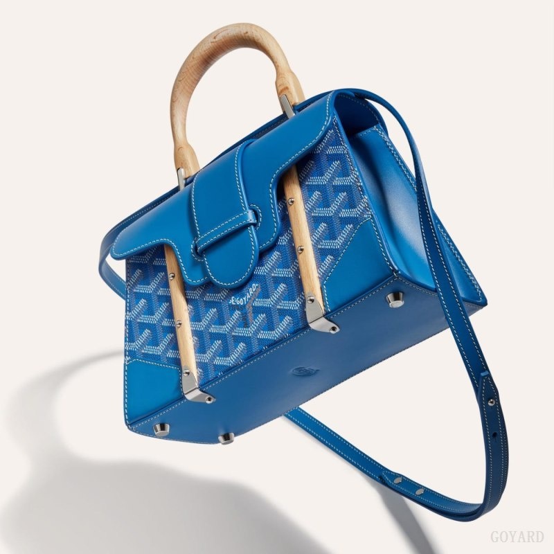 Goyard SAÏGON STRUCTURE MINI BAG Blue | RVXR9578