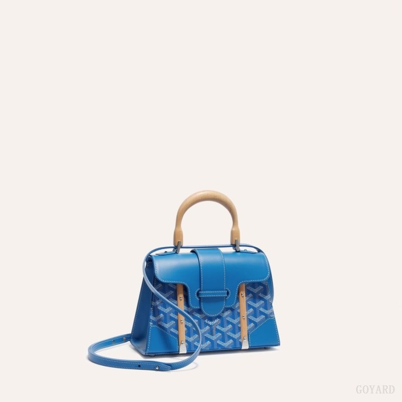 Goyard SAÏGON STRUCTURE MINI BAG Blue | RVXR9578