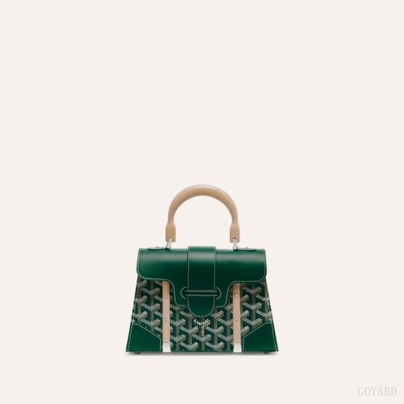 Goyard SAÏGON STRUCTURE MINI BAG Green | HNKI4259