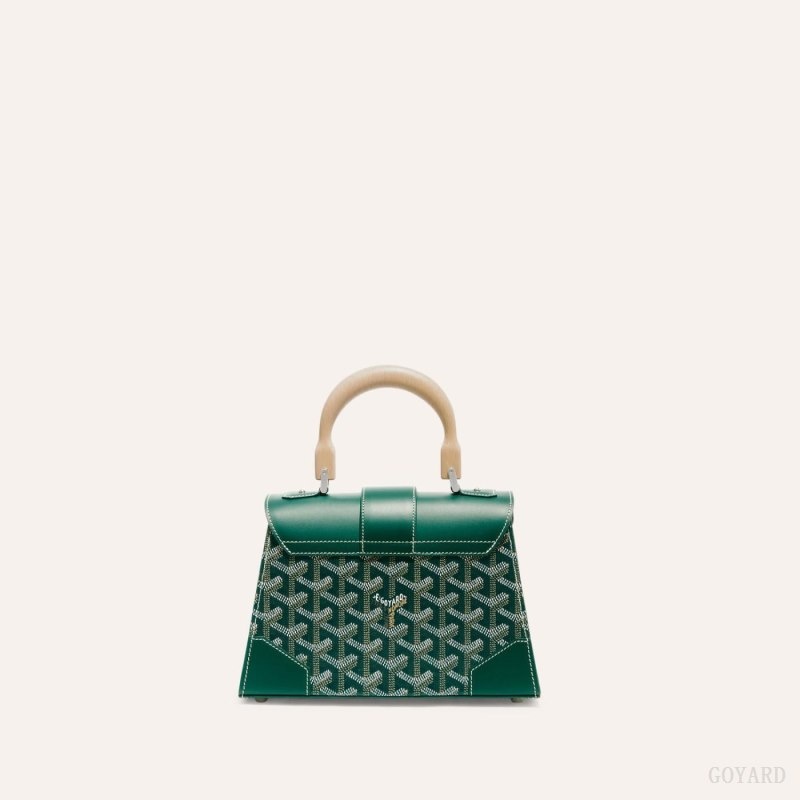 Goyard SAÏGON STRUCTURE MINI BAG Green | HNKI4259