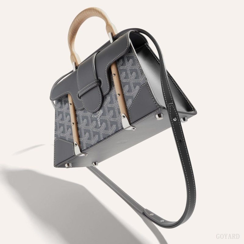 Goyard SAÏGON STRUCTURE MINI BAG Grey | VDWK7738