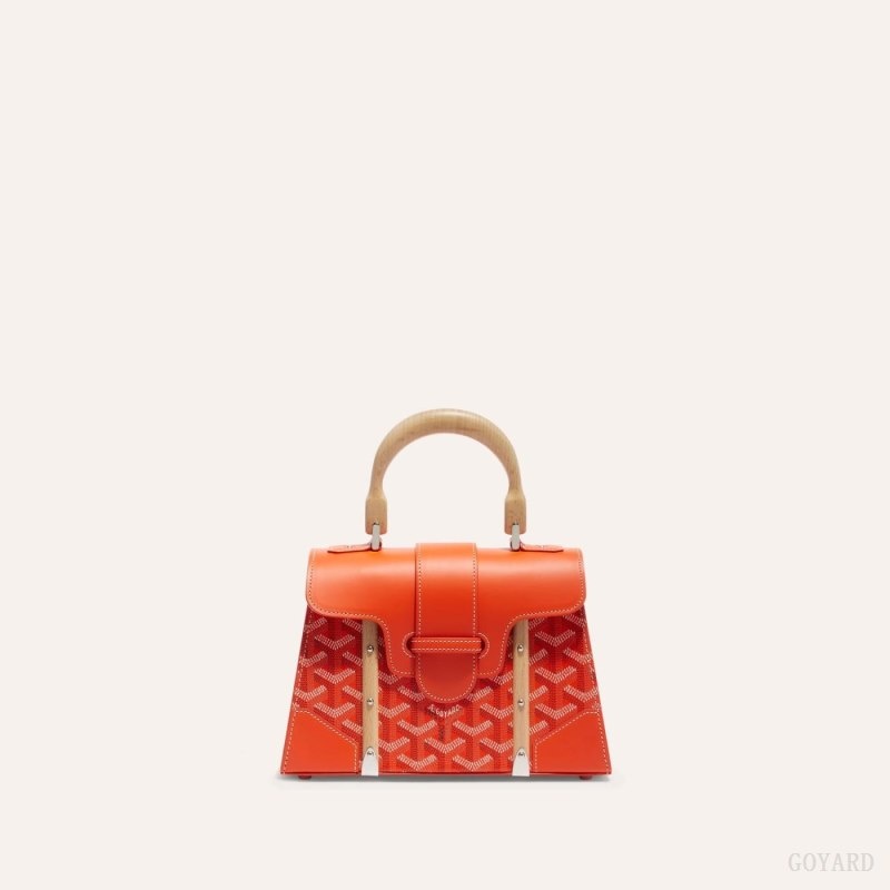 Goyard SAÏGON STRUCTURE MINI BAG Orange | AERN5954