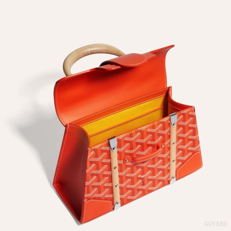 Goyard SAÏGON STRUCTURE MINI BAG Orange | AERN5954