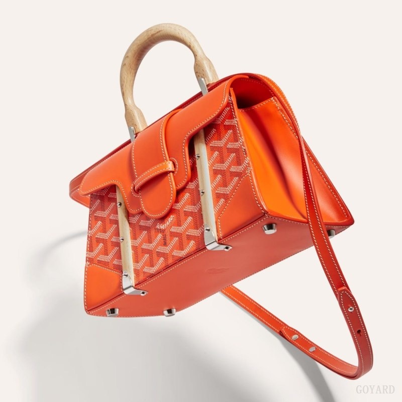 Goyard SAÏGON STRUCTURE MINI BAG Orange | AERN5954