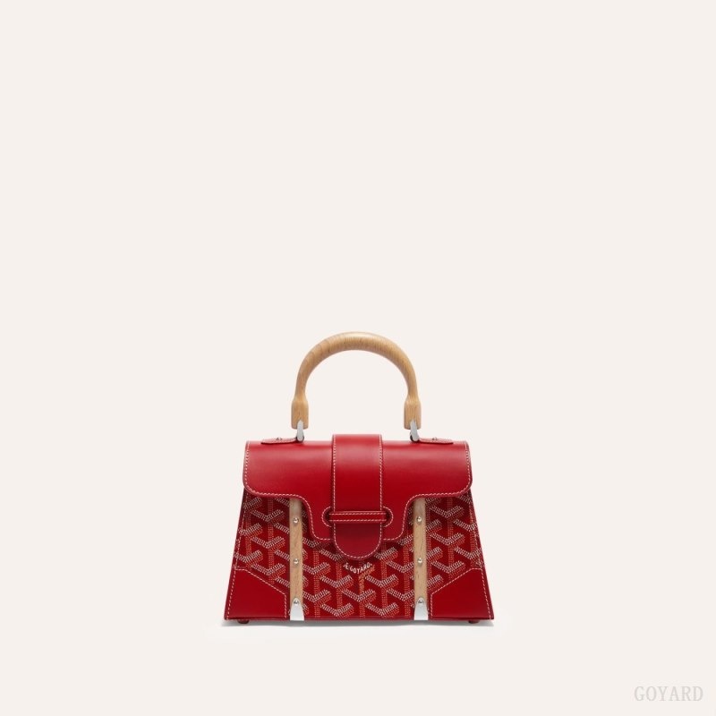 Goyard SAÏGON STRUCTURE MINI BAG Red | IWGL1040