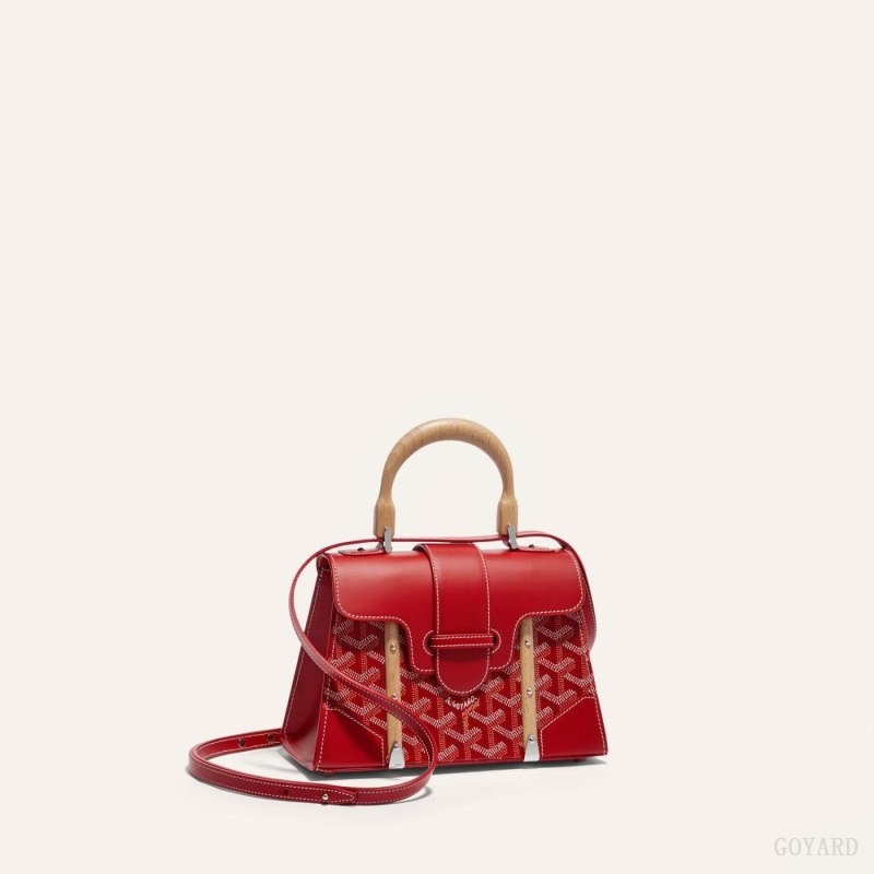 Goyard SAÏGON STRUCTURE MINI BAG Red | IWGL1040