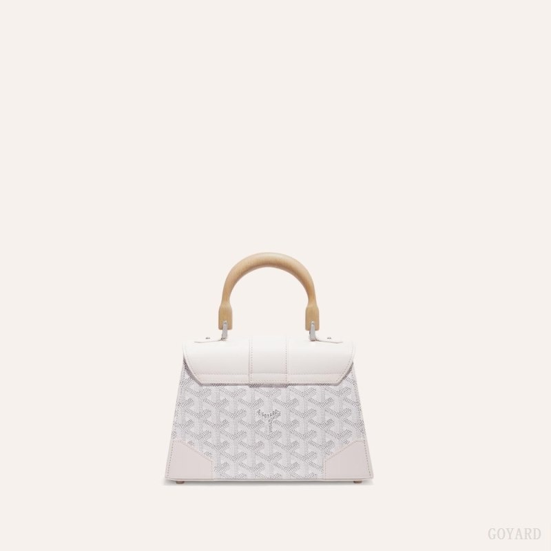 Goyard SAÏGON STRUCTURE MINI BAG White | YCZN7927