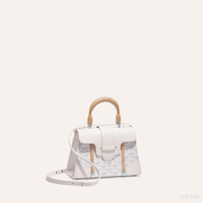 Goyard SAÏGON STRUCTURE MINI BAG White | YCZN7927