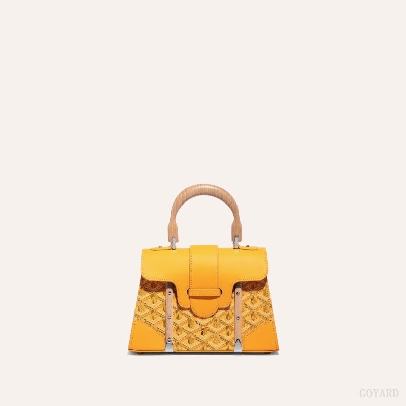 Goyard SAÏGON STRUCTURE MINI BAG Yellow | TZNT3559