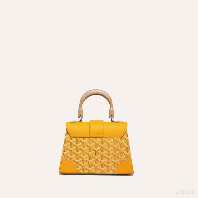 Goyard SAÏGON STRUCTURE MINI BAG Yellow | TZNT3559