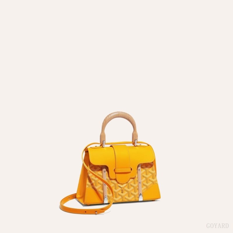 Goyard SAÏGON STRUCTURE MINI BAG Yellow | TZNT3559