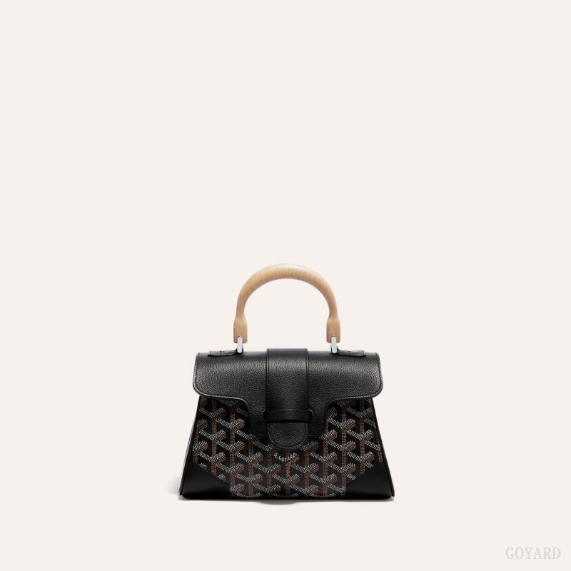 Goyard SAIGON SOUPLE MINI BAG Black | ICJK9861