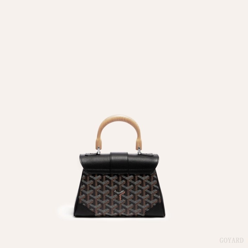 Goyard SAIGON SOUPLE MINI BAG Black | ICJK9861