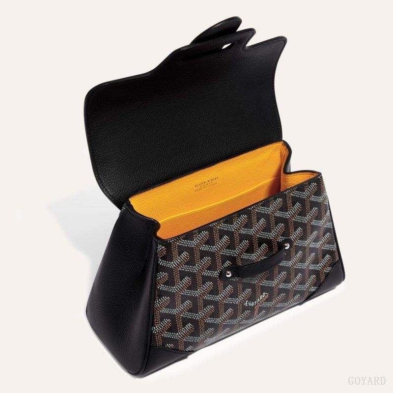 Goyard SAIGON SOUPLE MINI BAG Black | ICJK9861