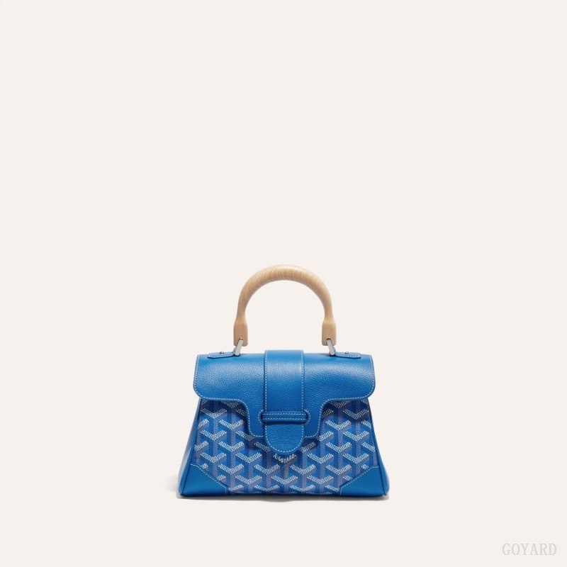 Goyard SAIGON SOUPLE MINI BAG Blue | YRFG9439