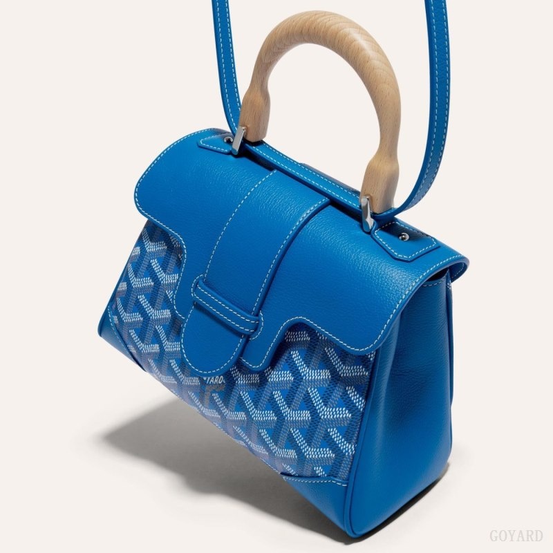 Goyard SAIGON SOUPLE MINI BAG Blue | YRFG9439