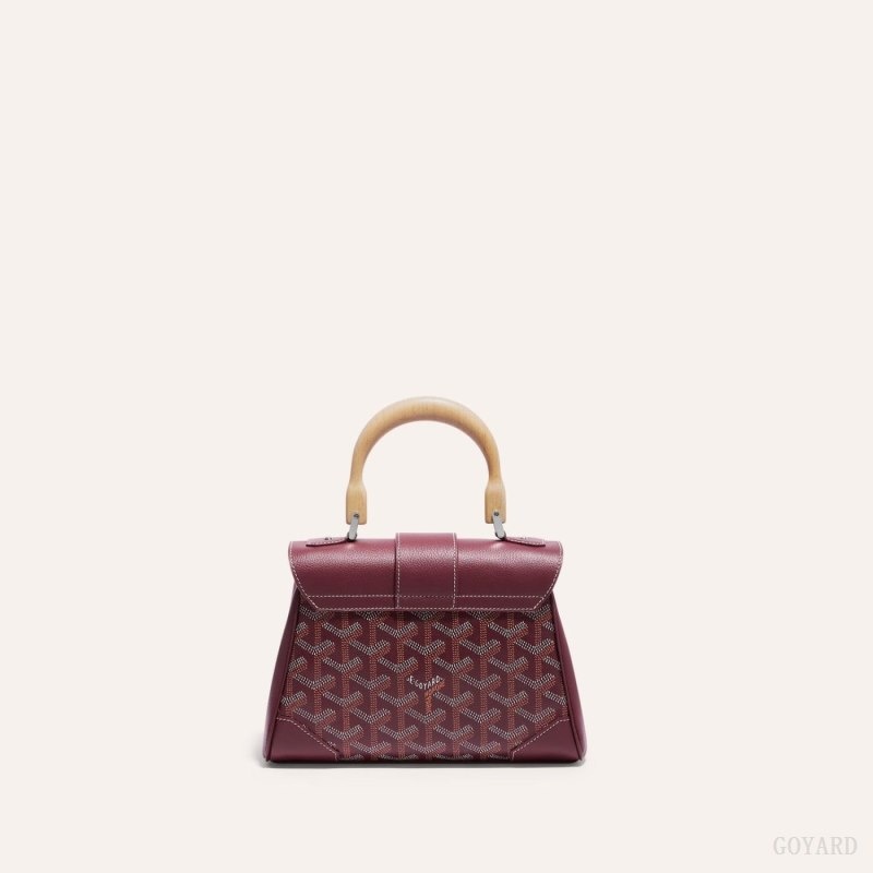 Goyard SAIGON SOUPLE MINI BAG Burgundy | WVSR1535