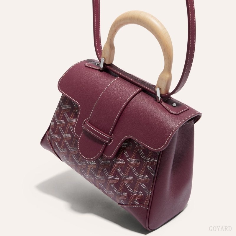 Goyard SAIGON SOUPLE MINI BAG Burgundy | WVSR1535