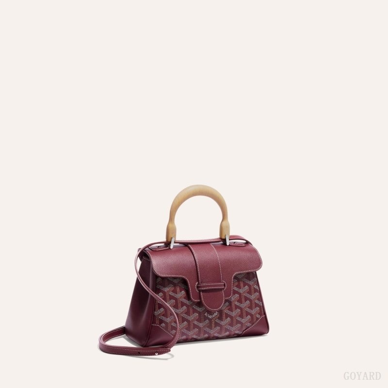 Goyard SAIGON SOUPLE MINI BAG Burgundy | WVSR1535