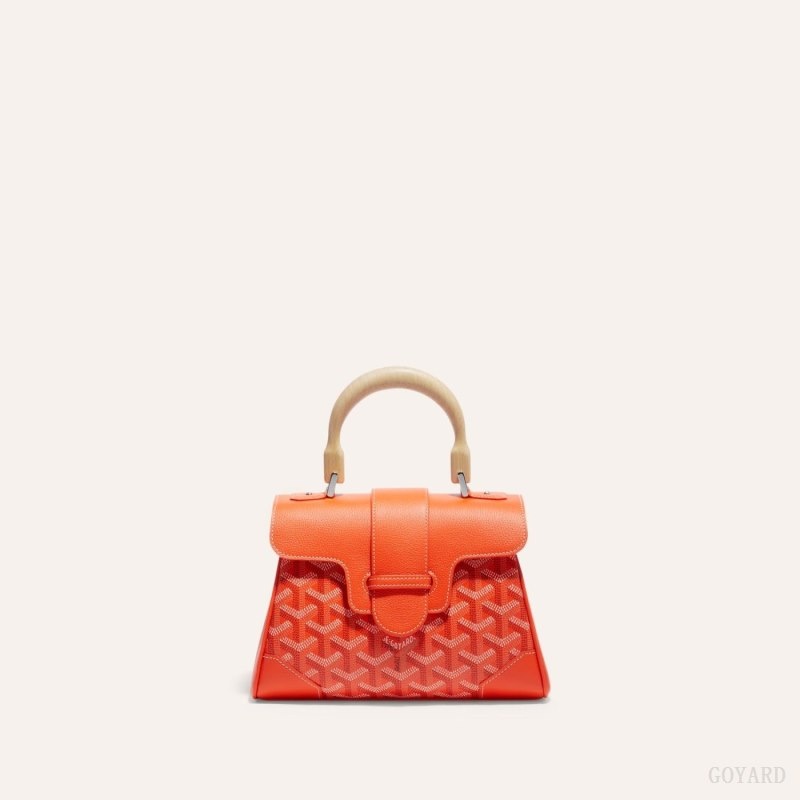 Goyard SAIGON SOUPLE MINI BAG Orange | FZFY8403