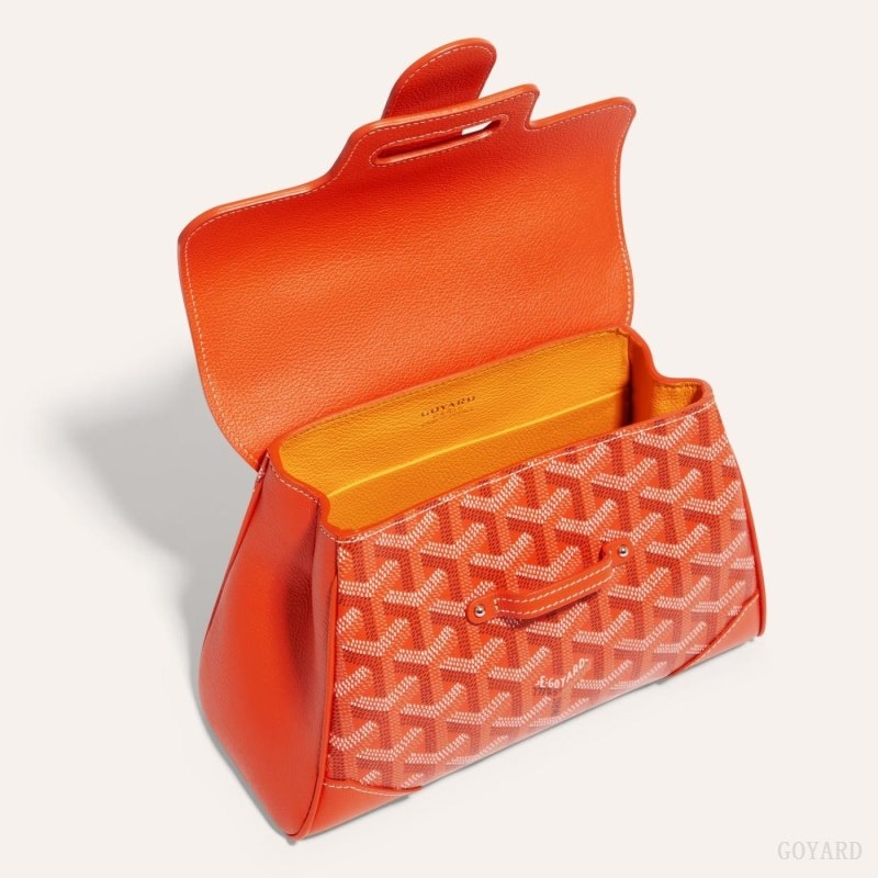 Goyard SAIGON SOUPLE MINI BAG Orange | FZFY8403