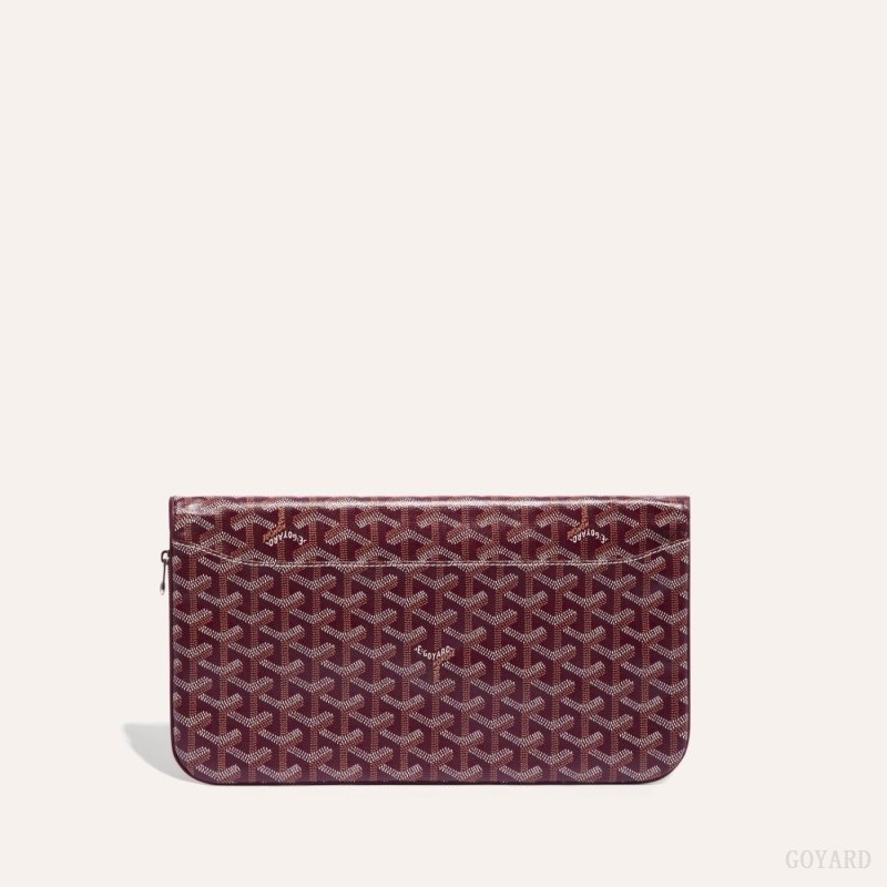 Goyard SAINTE-MARIE CLUTCH Burgundy | DCGK5676