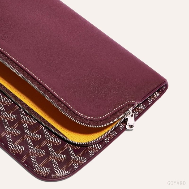 Goyard SAINTE-MARIE CLUTCH Burgundy | DCGK5676