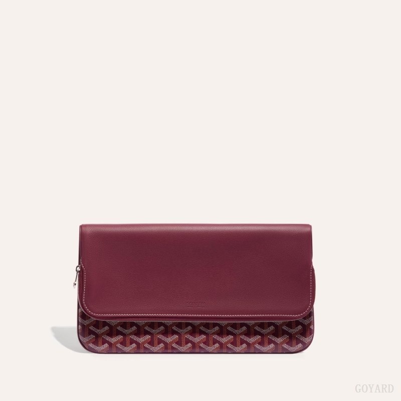 Goyard SAINTE-MARIE CLUTCH Burgundy | DCGK5676