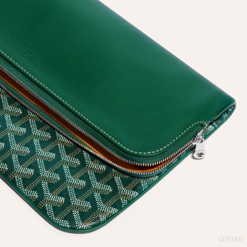 Goyard SAINTE-MARIE CLUTCH Green | JAPS1430