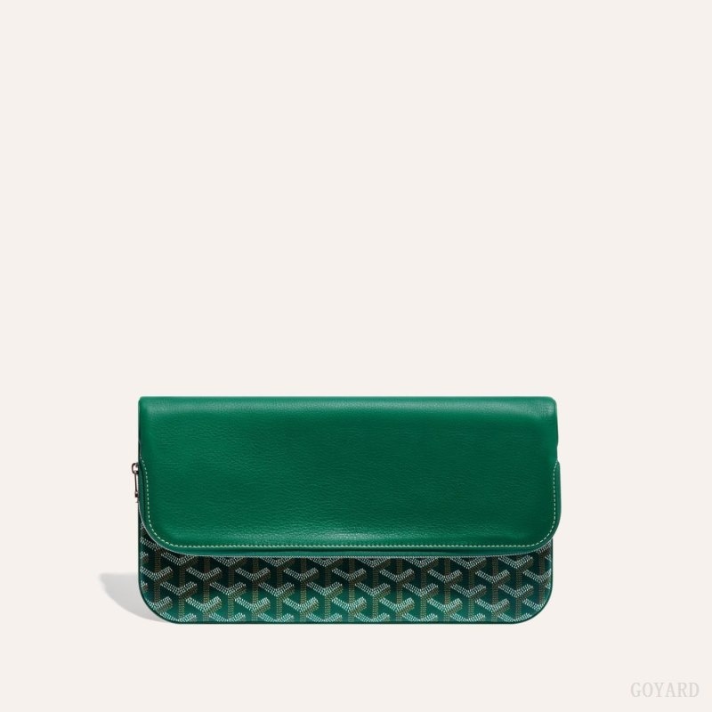 Goyard SAINTE-MARIE CLUTCH Green | JAPS1430