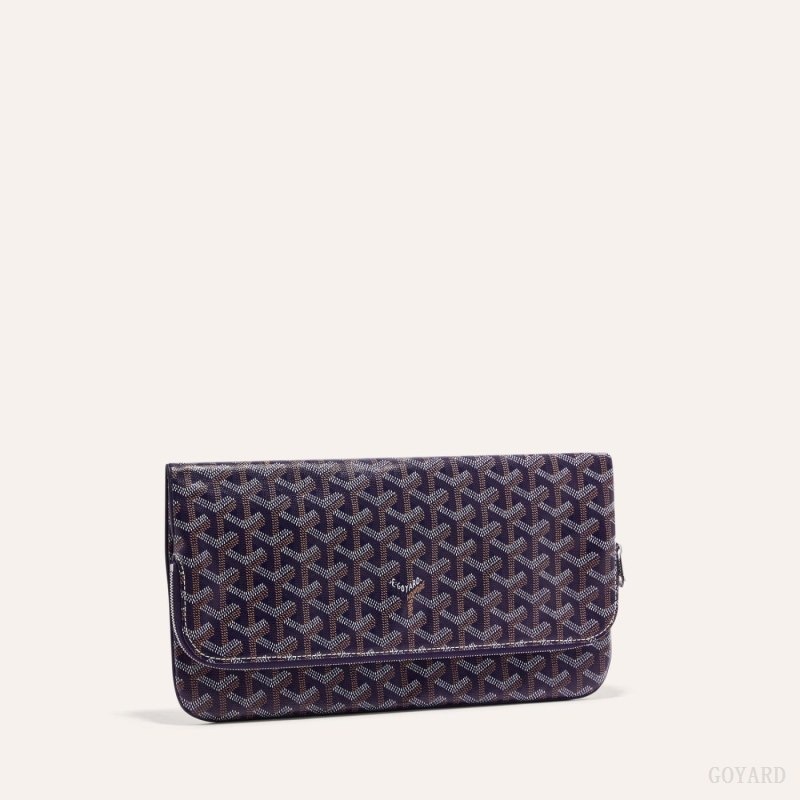 Goyard SAINTE-MARIE CLUTCH Navy Blue | YCVG5890