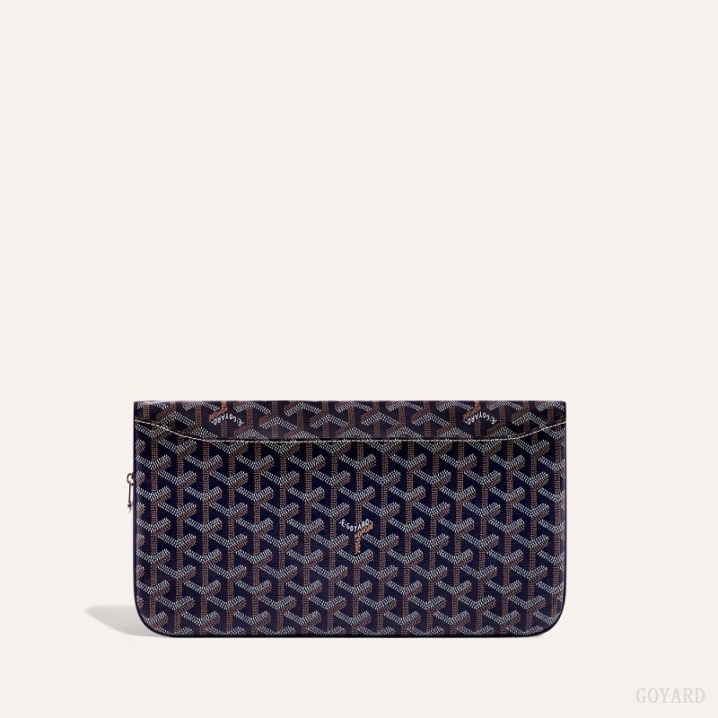 Goyard SAINTE-MARIE CLUTCH Navy Blue | YCVG5890