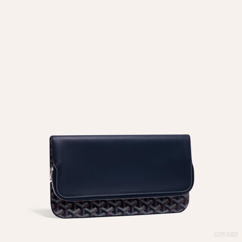 Goyard SAINTE-MARIE CLUTCH Navy Blue | YCVG5890