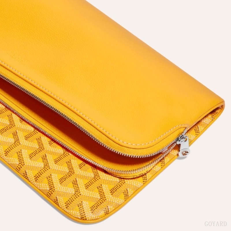 Goyard SAINTE-MARIE CLUTCH Yellow | KOGZ8029