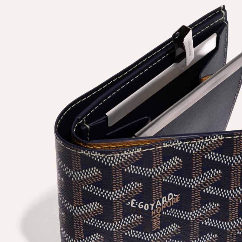 Goyard SAINT-FLORENTIN WALLET Navy Blue | RDMU1802