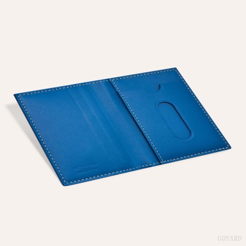 Goyard SAINT-MARC CARD WALLET Blue | KMDI8004