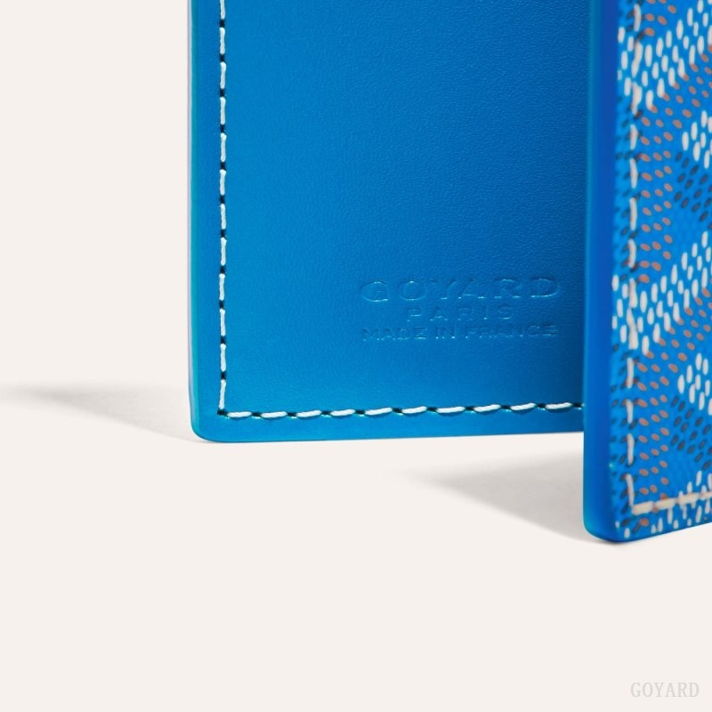 Goyard SAINT-MARC CARD WALLET Blue | KMDI8004